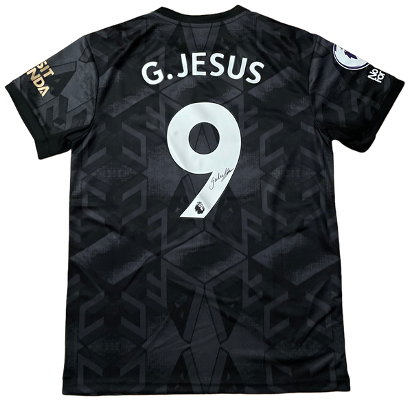 Signed Gabriel Jesus Arsenal Away Shirt 22/23, 40% OFF